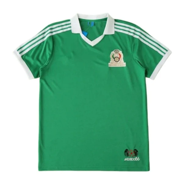 1986 season Mexico home retro Fan version