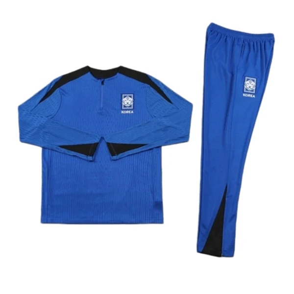 2425 Republic of Korea blue Training suit set