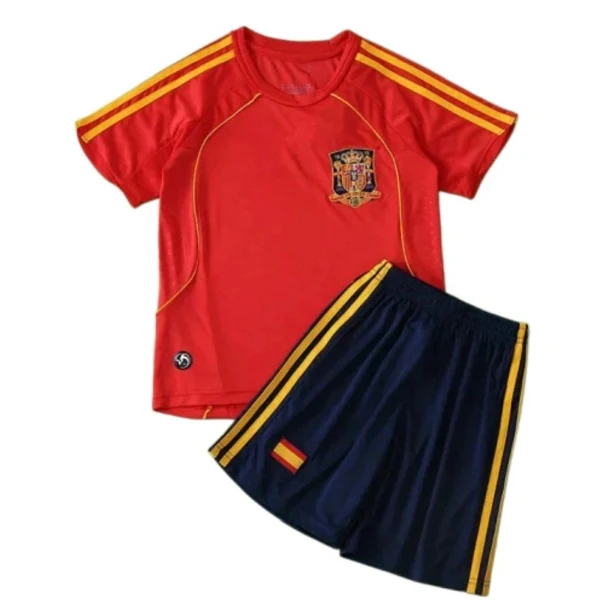 2008 season Spain home Kids kit