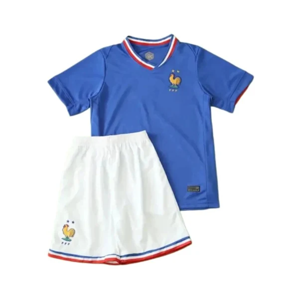 2024 UEFA France home Kids kit