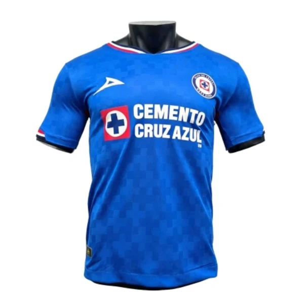 2526 Season Cross Blue Home Jersey Player Version