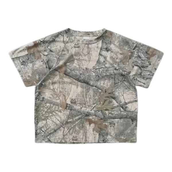 Oversized Forest Pattern Tee